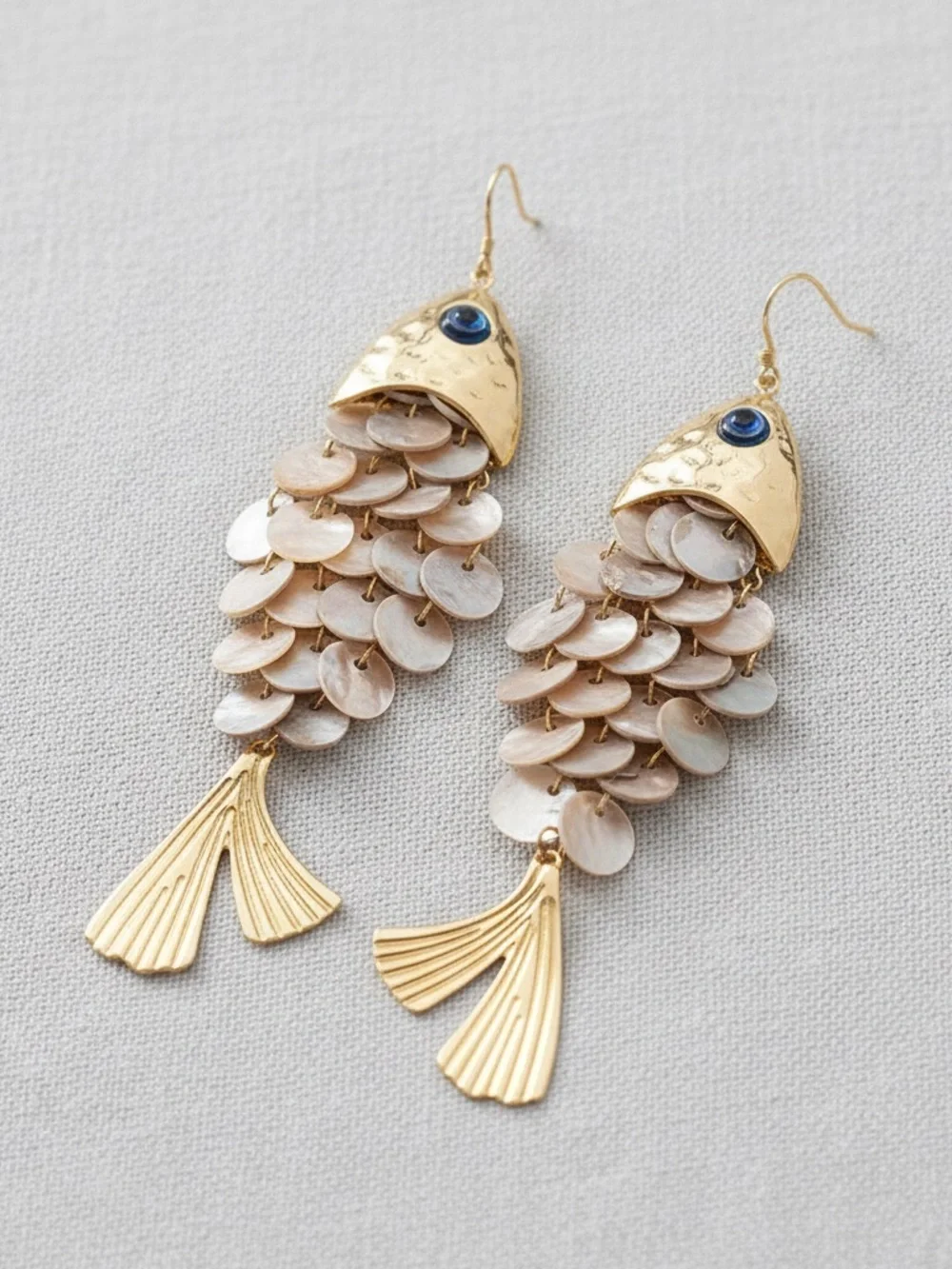 Vintage Inspired Fish Earrings